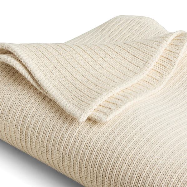 Cotton Weighted Blanket 15 lbs – European Cotton Throw for Adults