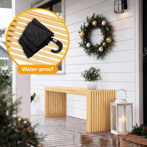 Bamboo Dining & Entryway Bench
