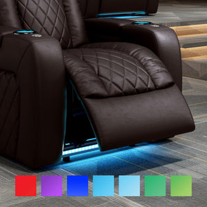 Tuscany 3-Seat Power Recliner with Center Console