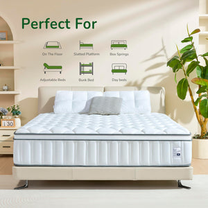 Hybrid Gel Memory Foam Pocket Spring Mattress