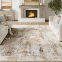 6x9 Washable Abstract Area Rug