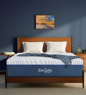 Queen Memory Foam Mattress 12 Inch – Cooling Gel, Medium Firm, Fiberglass Free