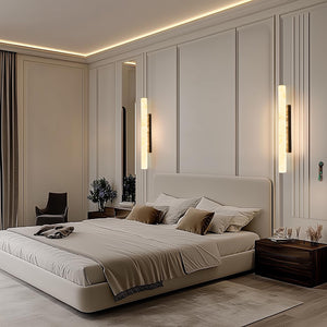 Alabaster Modern Wall Sconce – Large Linear LED Wall Light