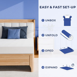 5-Inch Twin Cooling Gel Memory Foam Mattress