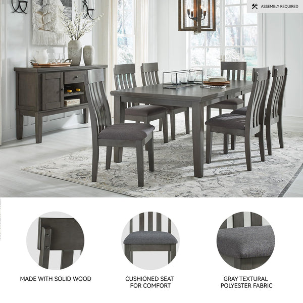 Contemporary Upholstered Dining Side Chairs, Set of 2
