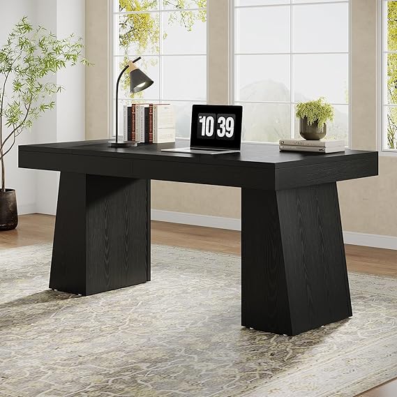 55" Executive Desk with Double Pedestal