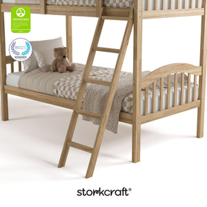 Twin Over Twin Bunk Bed — Convertible, GREENGUARD Gold Certified