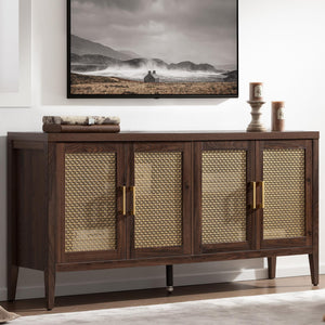 58.5" TV Stand with Storage & 4 Doors