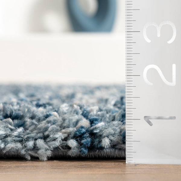 12x15 Shag Area Rug – Solid Plush Polypropylene, Indoor, Rectangular