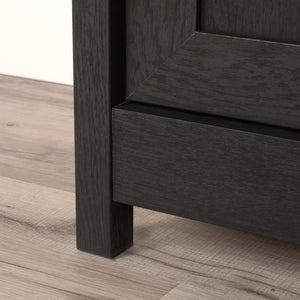 5-Shelf Library Bookcase with Doors