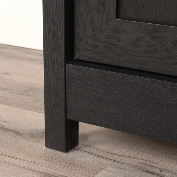 5-Shelf Library Bookcase with Doors