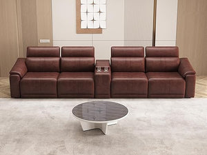 Power Reclining Sectional Sofa with Storage & USB Ports