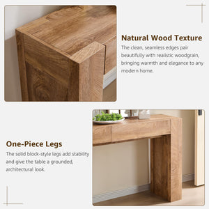 63-Inch Entryway Console Table with Drawers