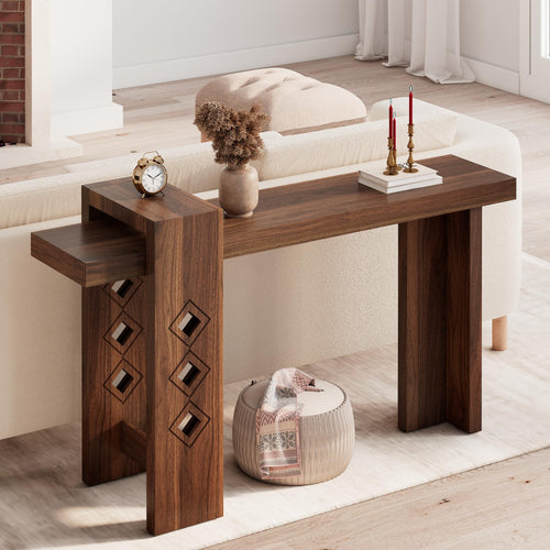 Modern Floating Console Table – 63 Inch