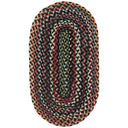 Oval Braided Wool Area Rug 11'4" x 14'4"