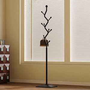 Metal Coat Rack with 8 Hooks – Tree Branch Design