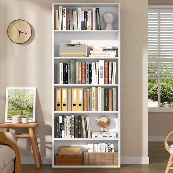 6-Tier Floor Standing Bookcase