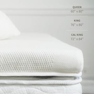 Graphite Memory Foam Mattress Topper 3-Inch