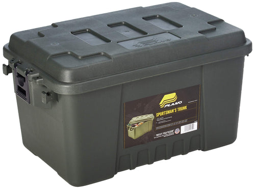 56-Quart Stackable Plastic Storage Trunk – 2 Pack