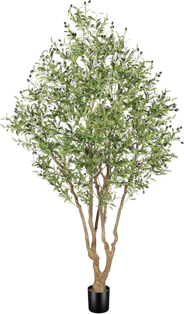 Artificial Olive Tree with Realistic Fruits & Sturdy Base