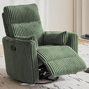 360 Swivel Recliner Nursery Glider Chair with Pillows