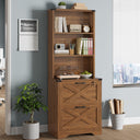 2-Drawer File Cabinet with Lock & Adjustable Shelf