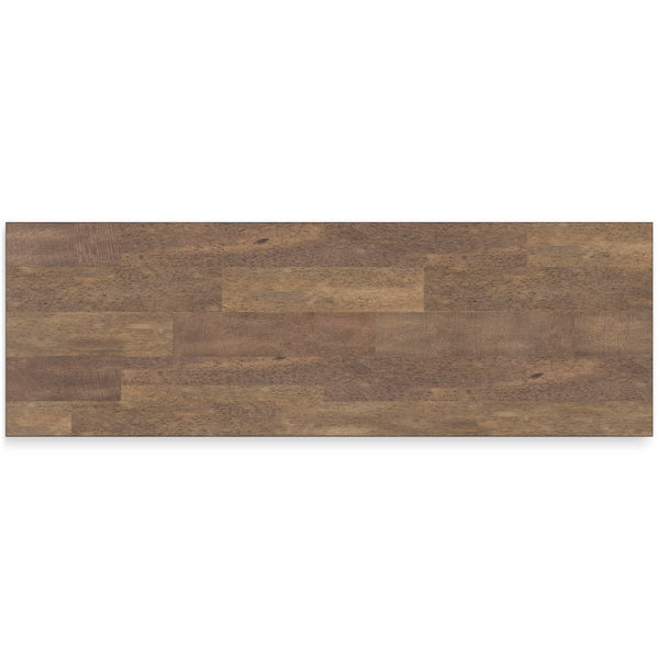 Farmhouse 48" Dining Bench – Dark Brown & Black
