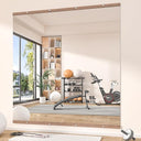 Wall-Mounted Tempered Glass Gym Mirror 55"L x 21"W – Set of 2