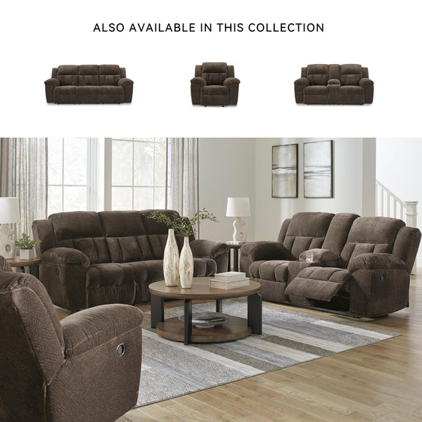 Manual Rocker Recliner with Pillow-Top Arms