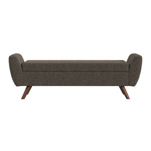 Modern Storage Bench with Wood Legs