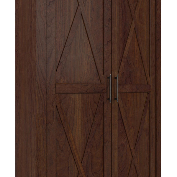 Tall Storage Cabinet with Doors – 5-Shelf Accent Cabinet