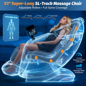 Zero Gravity SL-Track Shiatsu Massage Chair
