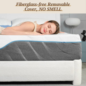 Extra Firm Memory Foam Mattress – Flippable, CertiPUR-US Certified