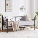 Twin Size Daybed Frame with Headboard