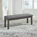 Upholstered Dining Bench with Wood Frame