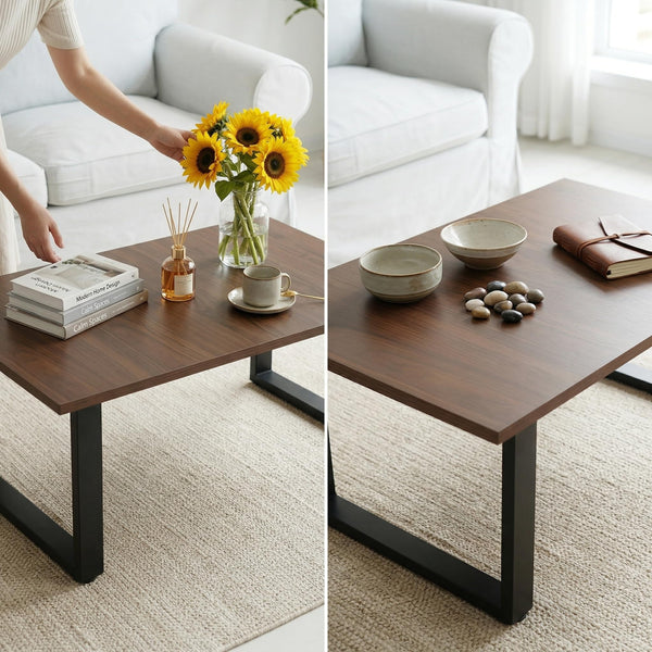 Walnut Folding Coffee Table