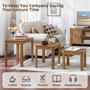 Farmhouse Nesting Tables Set of 3