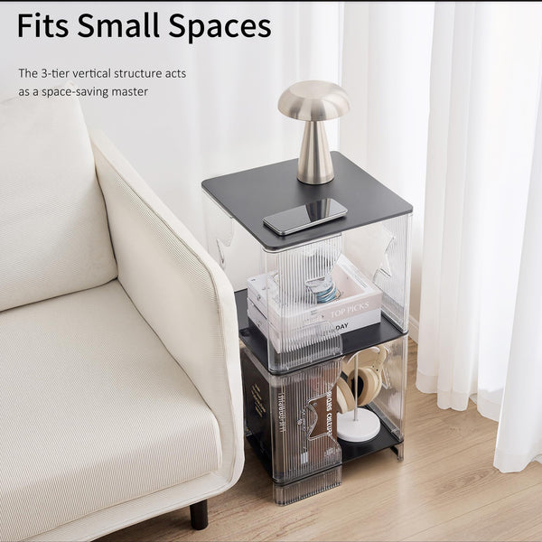 End Tables Set of 2 – 3-Tier Side Table