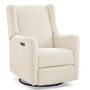 Power Recliner Swivel Glider with USB Charging – Stain-Resistant Fabric