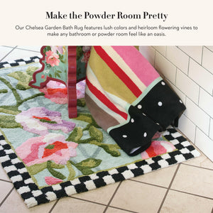 Chelsea Garden Cotton Bath Rug 24" x 36"