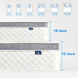 10-Inch Hybrid Queen Mattress