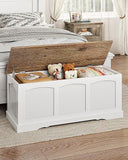 Storage Chest Bench with Lift Lid and Safety Hinge