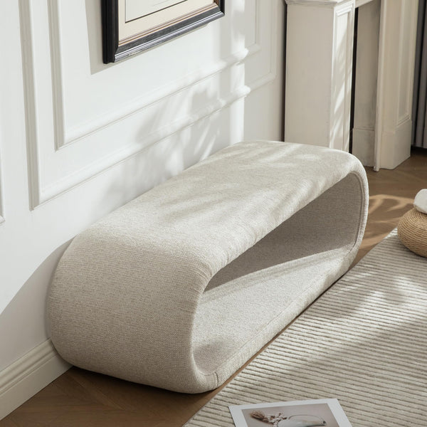 52" Upholstered Storage Bench