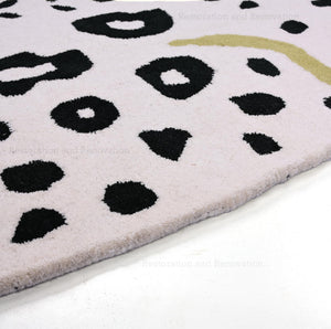 Handmade Tibetan Tiger Wool Area Rug