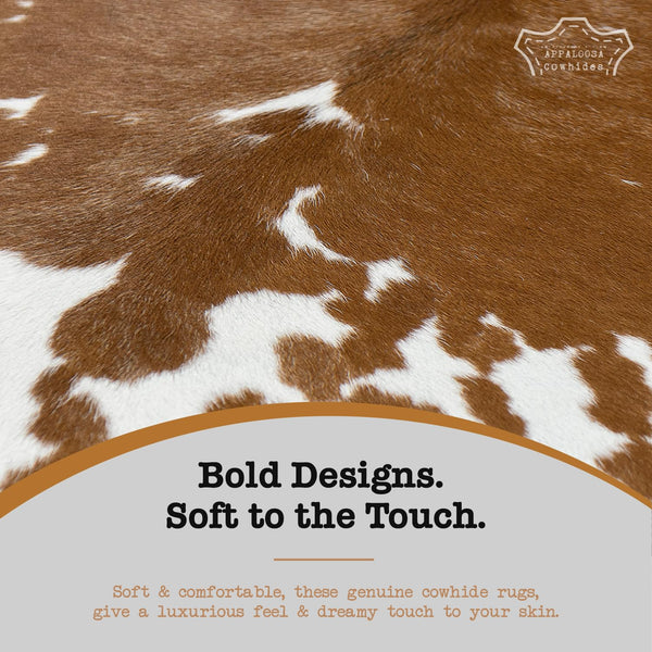 Genuine Calf Hide Cowhide Rug – Small Leather Accent Rug