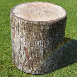 Outdoor Ottoman Pouf - Waterproof Round Footstool with Removable Cover