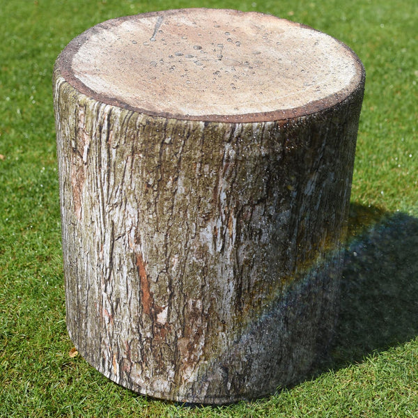 Outdoor Ottoman Pouf - Waterproof Round Footstool with Removable Cover