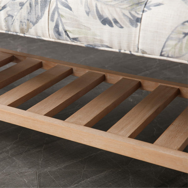 Upholstered Storage Bench with Shoe Storage