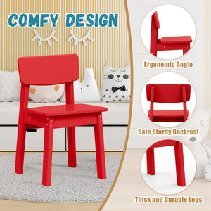 Kids Outdoor Dining Chair Set of 2 – Step Stool Toddler Chair