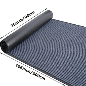 Commercial Entrance Runner Rug with Non-Slip Rubber Backing